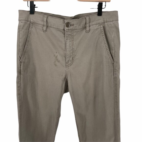 Cheap Monday men's muted green slack chino slim fit cotton pants 30 MSRP 90 - Picture 6 of 12